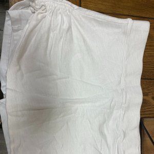 Nit skirt with draw strings